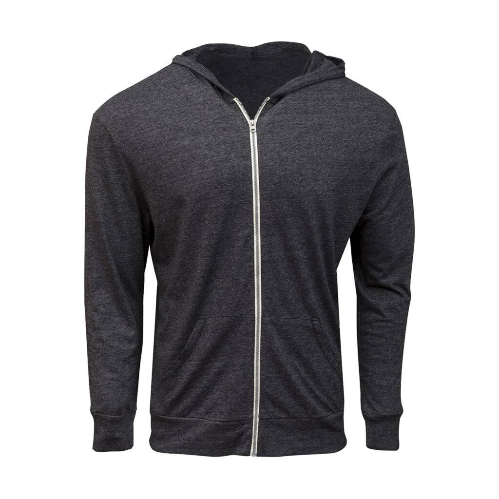 Tri-Blend Zip Hoodie