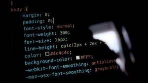 html web design code for developers and designers.