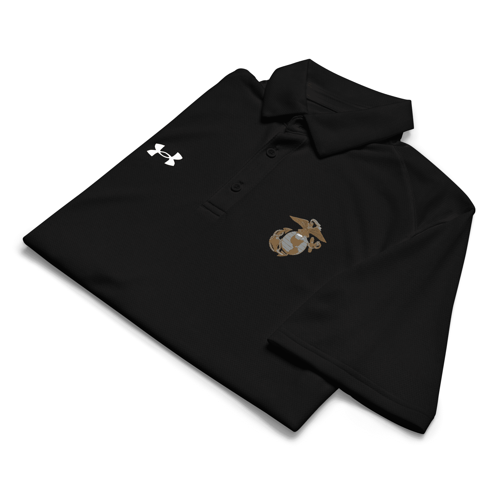 USMC Under Armour polo with EGA